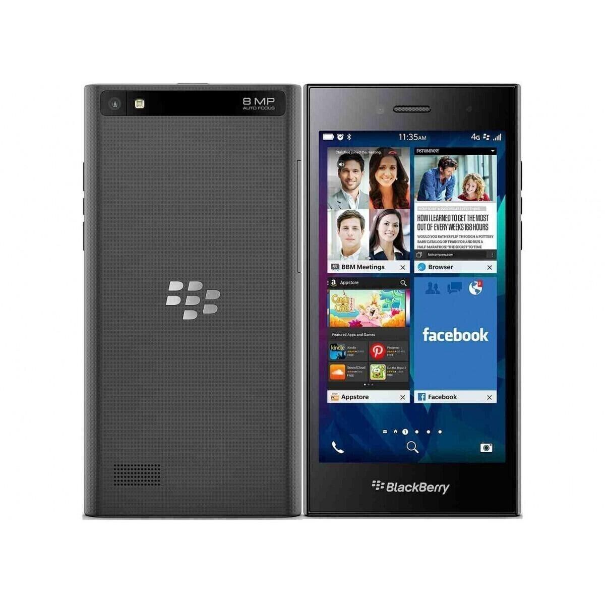 BlackBerry Leap 16GB Shadow Grey Ohne SIM-lock Single-SIM Smartphone