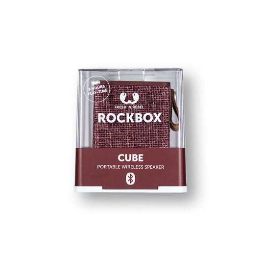 Fresh N Rebel Rockbox Cube Rot Vorderseite