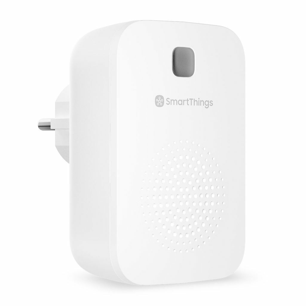 SmartThings Sirene Weiß Vorderseite